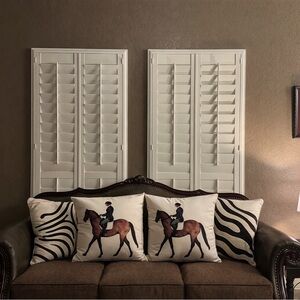 Equestrian Throw Pillows Set